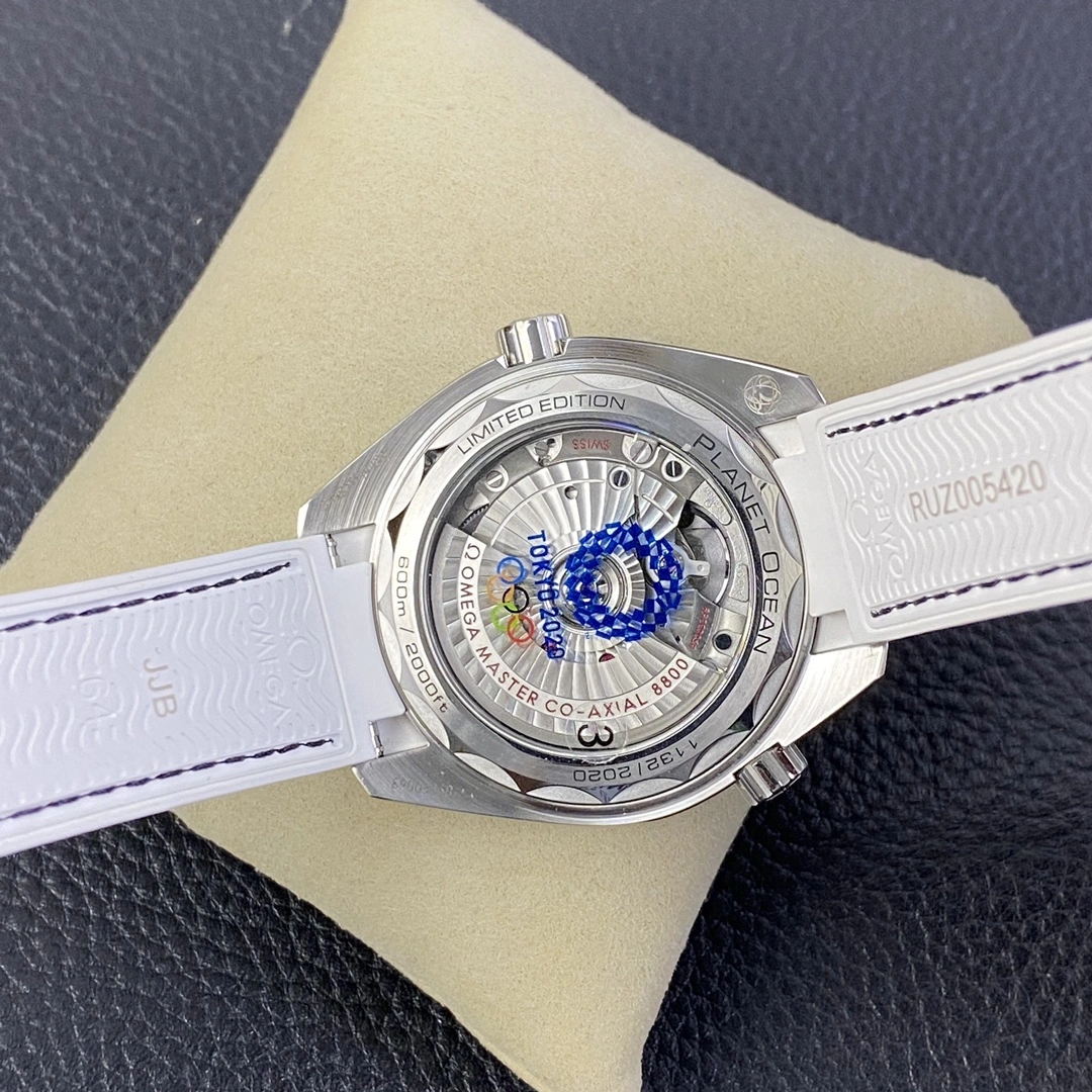 CBD Factory Omega Seamaster Planet Ocean 600M “Tokyo 2020” White Dial Ceramic Bezel (522.33.40.20.04.001) 1:1 Super Clone – DD8800 Movement HighQuality 288